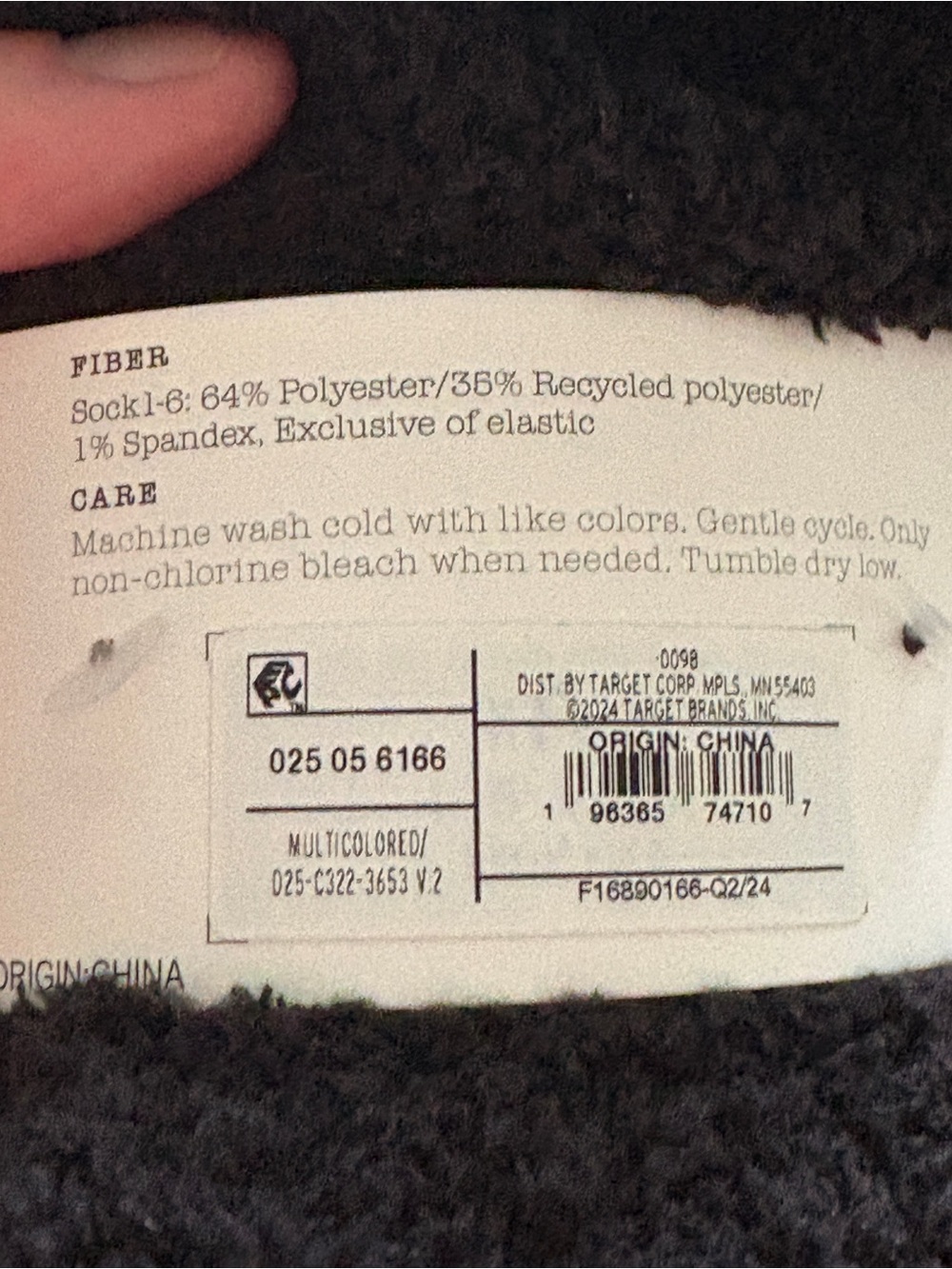 Cozies Low Cut Fuzzy Socks 6 Pairs NEW Pink Blue Black Target - Picture 4 of 6